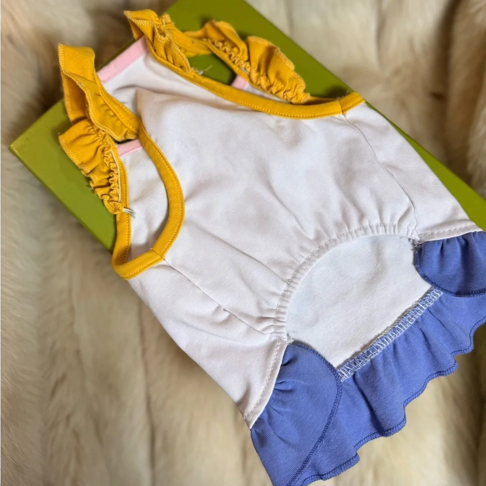 Colorful Birthday Dog Dress XS
